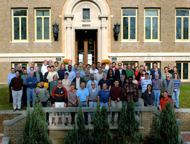 One hundred years later ... Geophysical Laboratory staff members, 2004.